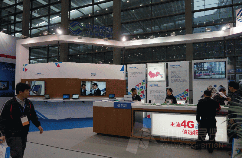 中國移動展臺方案設計11