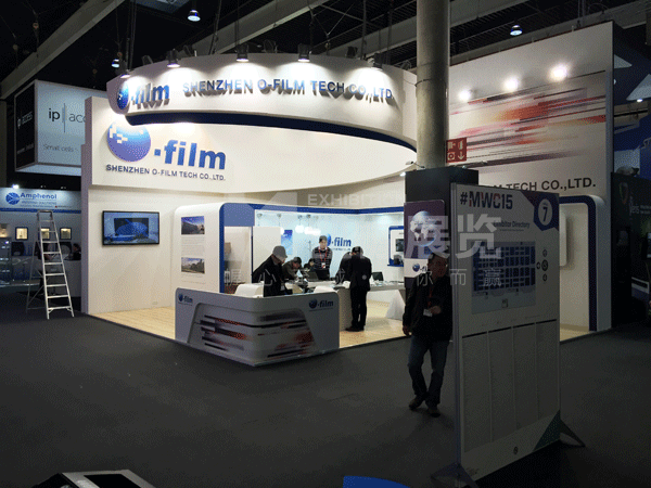 歐非科技展臺(tái)搭建