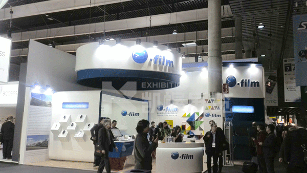 歐非科技展臺(tái)搭建