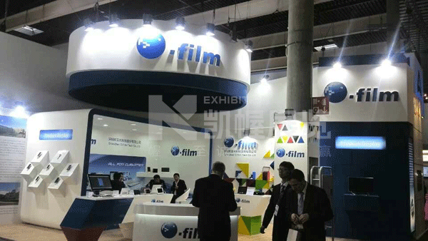 歐非科技展臺(tái)搭建