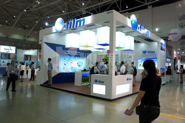 歐非科技展臺(tái)搭建