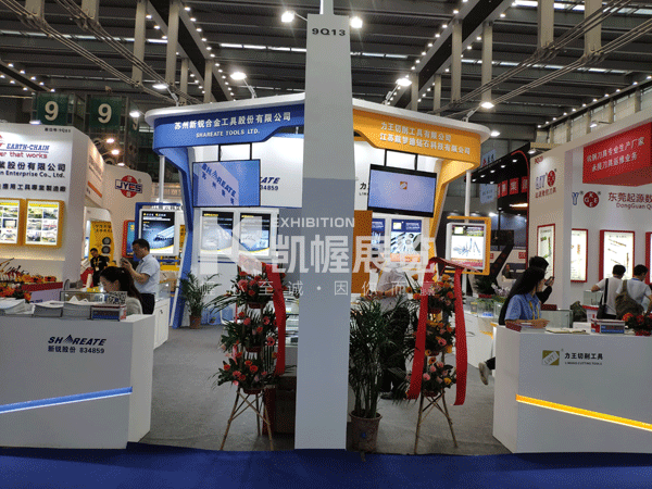 力王新銳展臺搭建